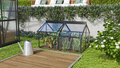 Växthus t/pallkrage Gaia Jumbo 119 x 83 x 72 cm Vitavia  